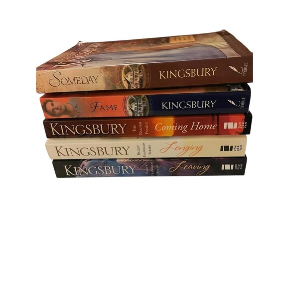 Karen Kingsbury Paperback Books Lot Of 5 Christian Fiction Novels - Picture 2 of 4